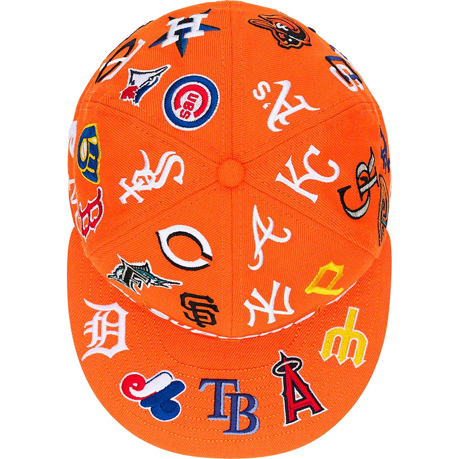 Details on Supreme MLB New Era Orange from spring summer 2020 (Price is $68)