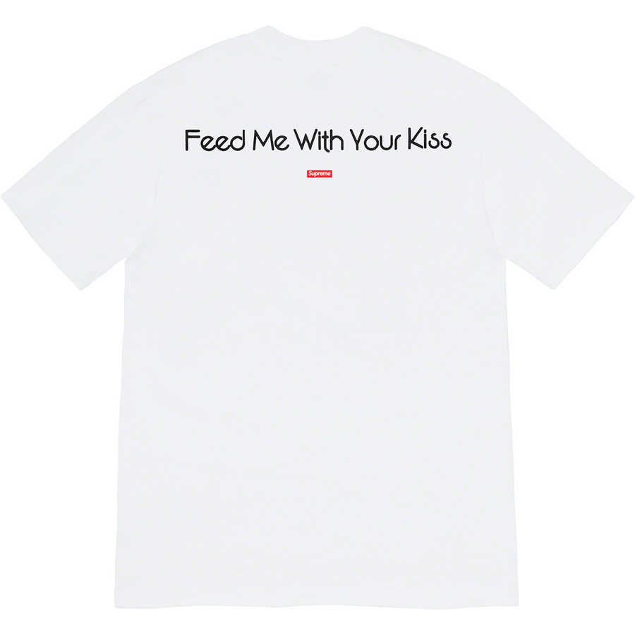 Details on My Bloody Valentine Supreme Feed Me With Your Kiss Tee White from spring summer
                                                    2020 (Price is $48)