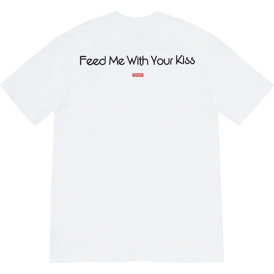 Details on My Bloody Valentine Supreme Feed Me With Your Kiss Tee White from spring summer
                                                    2020 (Price is $48)