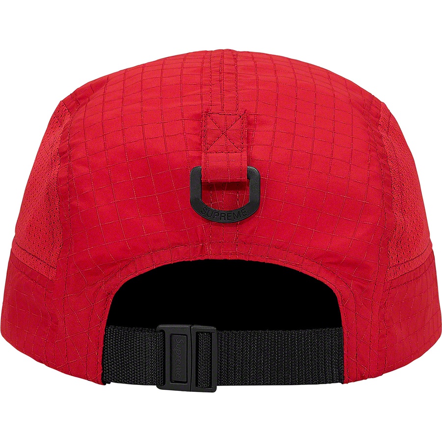 Details on Reflective Ripstop Camp Cap Red from spring summer
                                                    2020 (Price is $48)