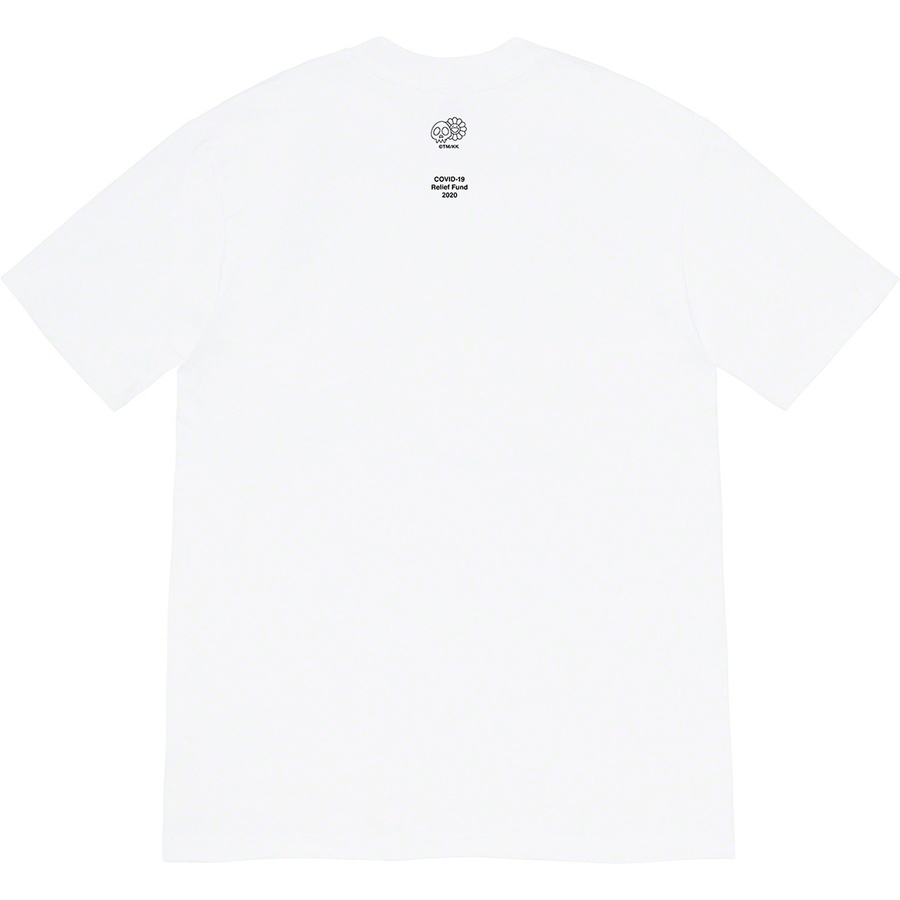 Details on COVID-19 Relief Box Logo Tee White from spring summer
                                                    2020 (Price is $60)