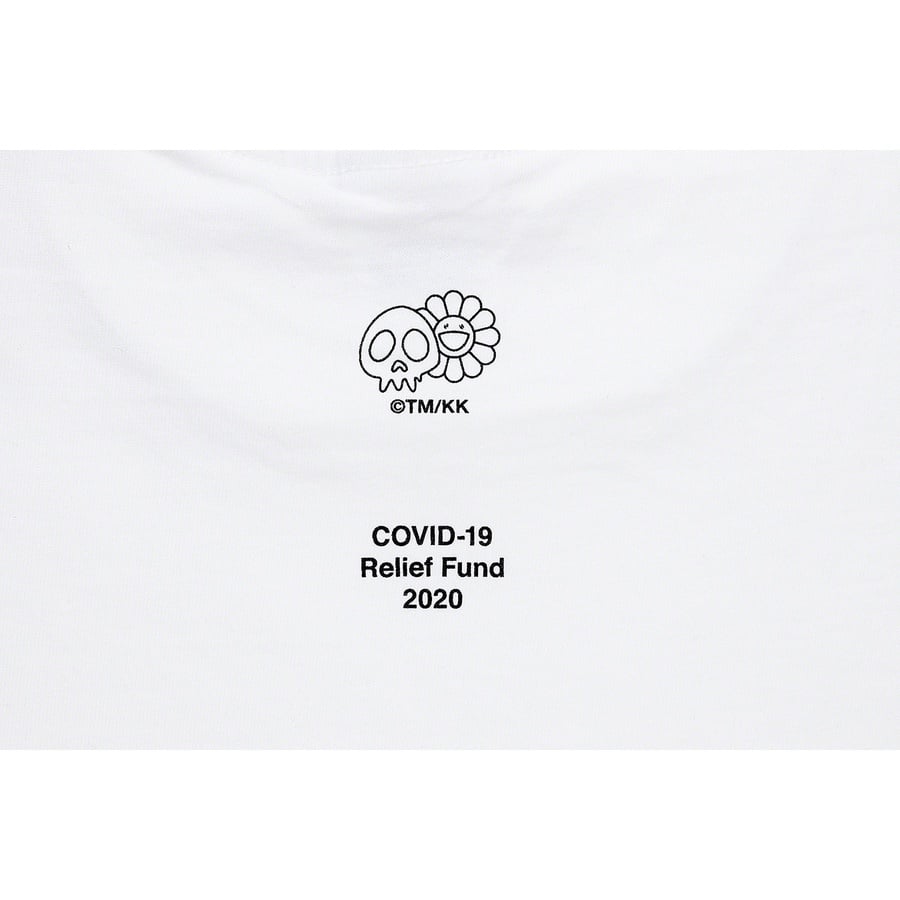 Details on COVID-19 Relief Box Logo Tee White from spring summer
                                                    2020 (Price is $60)