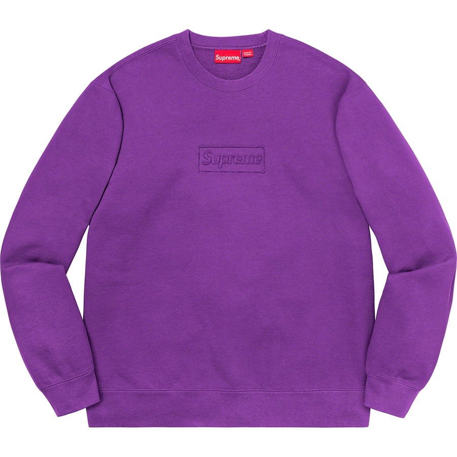 Details on Cutout Logo Crewneck CutouLogoCrew from spring summer
                                                    2020 (Price is $158)
