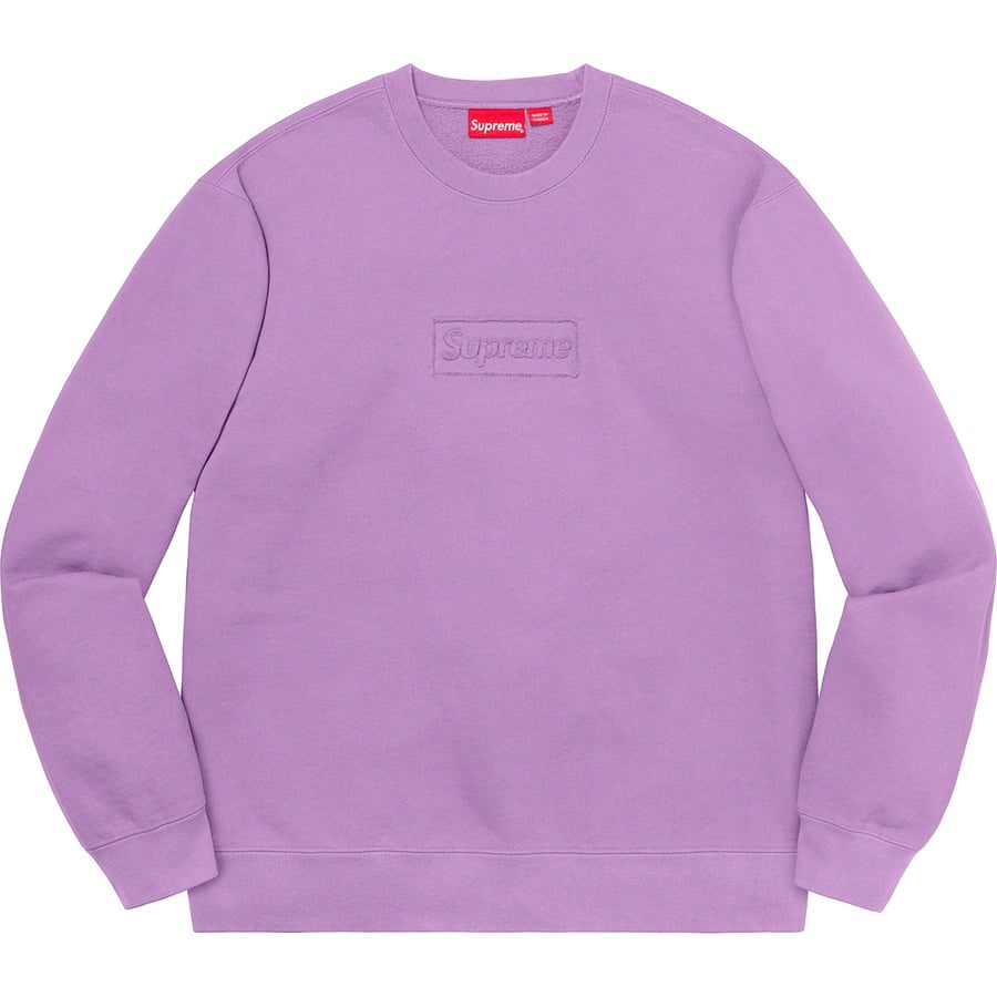 Details on Cutout Logo Crewneck Violet from spring summer
                                                    2020 (Price is $158)