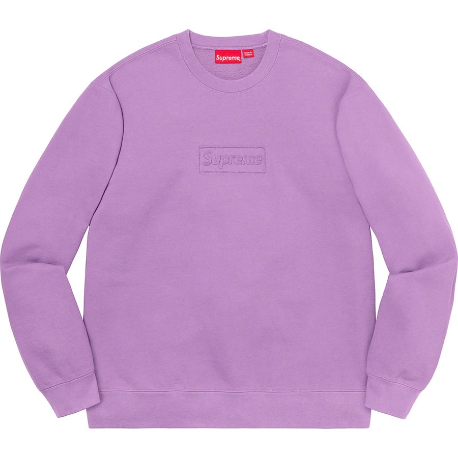 Cutout Logo Crewneck - spring summer 2020 - Supreme