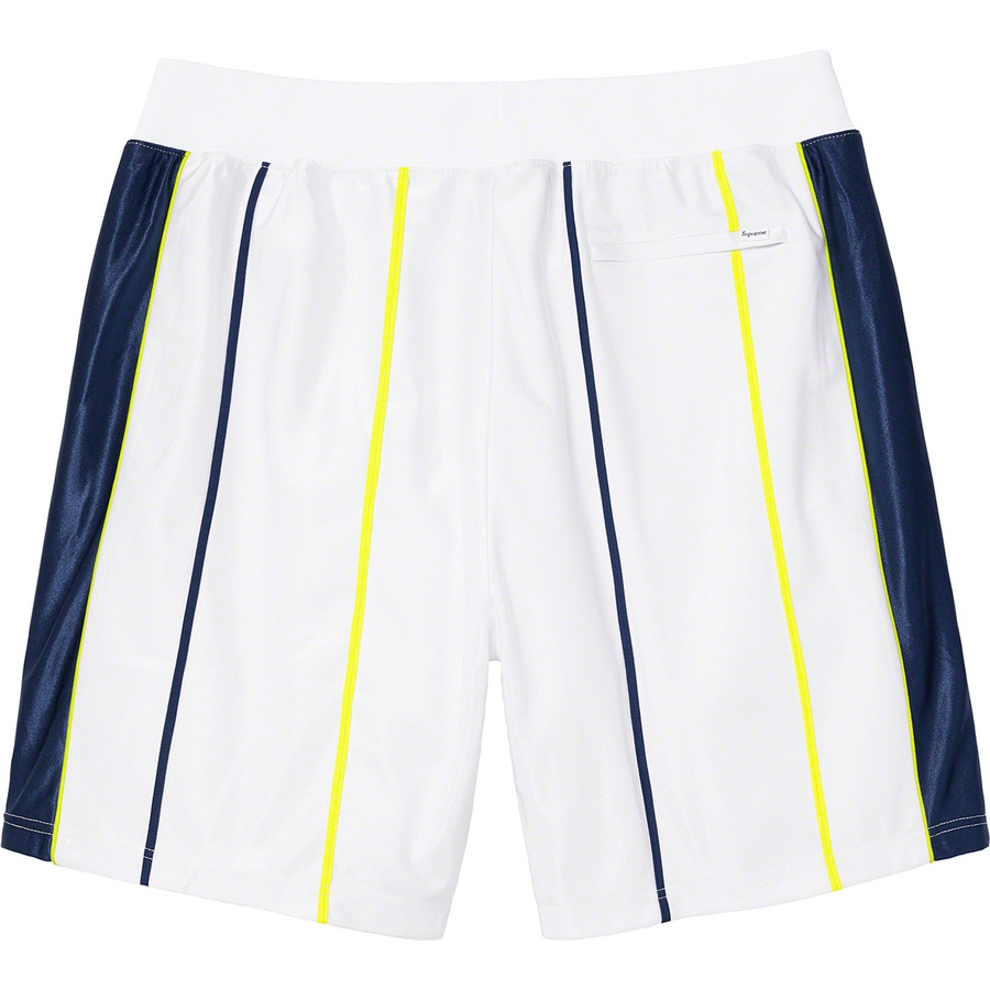 Details on St. Supreme Basketball Short White from spring summer
                                                    2020 (Price is $118)