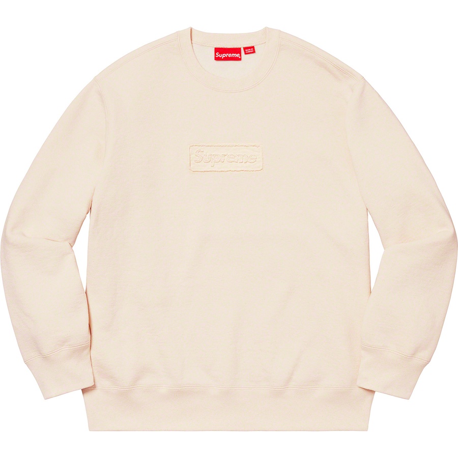 Details on Cutout Logo Crewneck Natural from spring summer
                                                    2020 (Price is $158)
