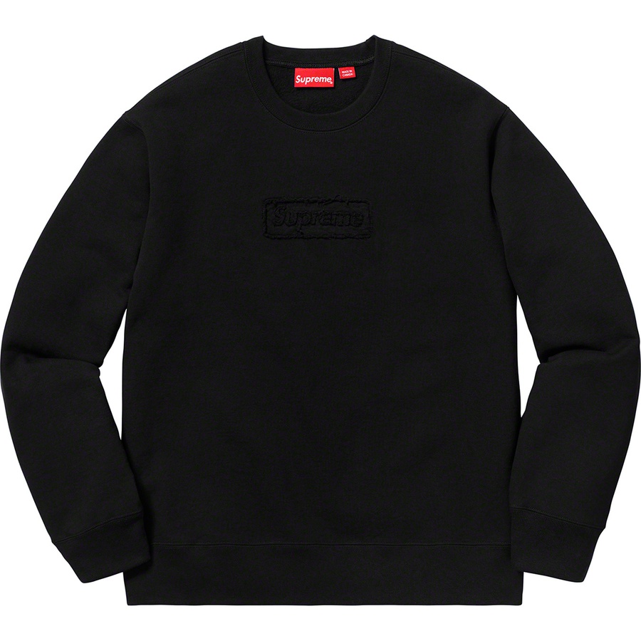 Details on Cutout Logo Crewneck Black from spring summer
                                                    2020 (Price is $158)