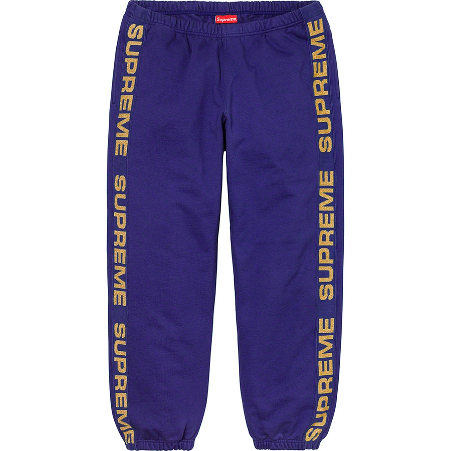 Details on Metallic Rib Sweatpant Dark Royal from spring summer
                                                    2020 (Price is $148)