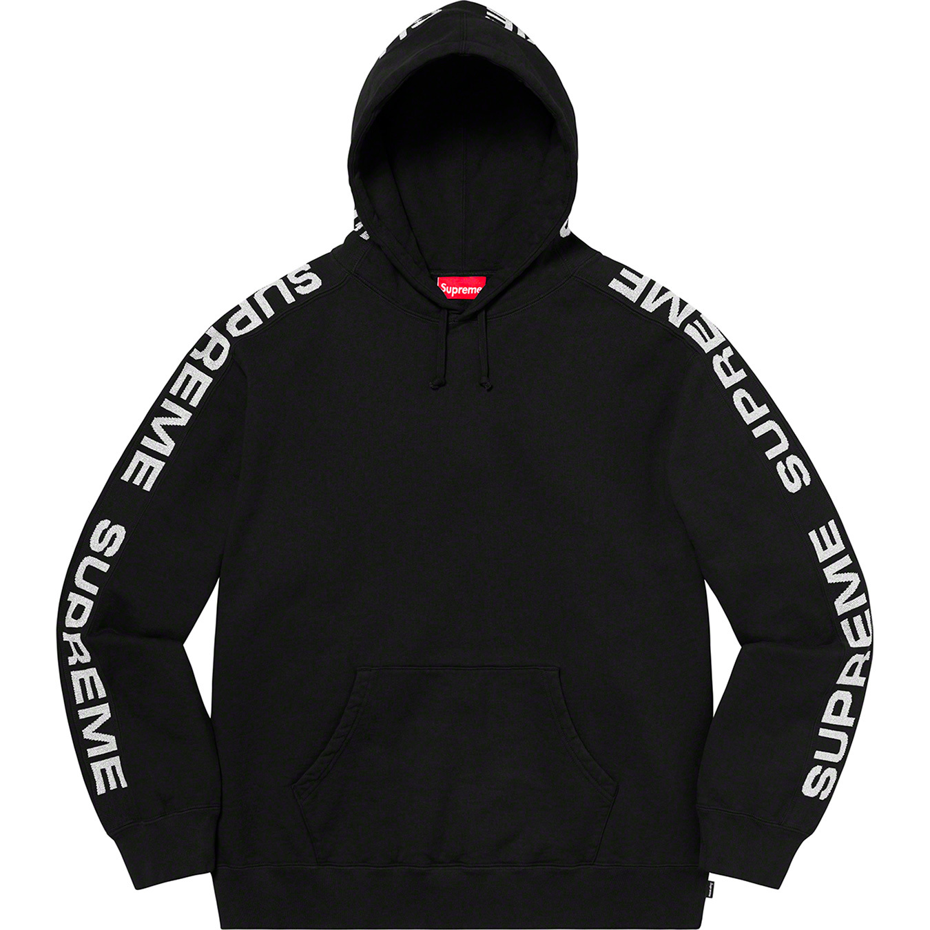 新品L Supreme Metallic Rib Hooded ブラック 黒-