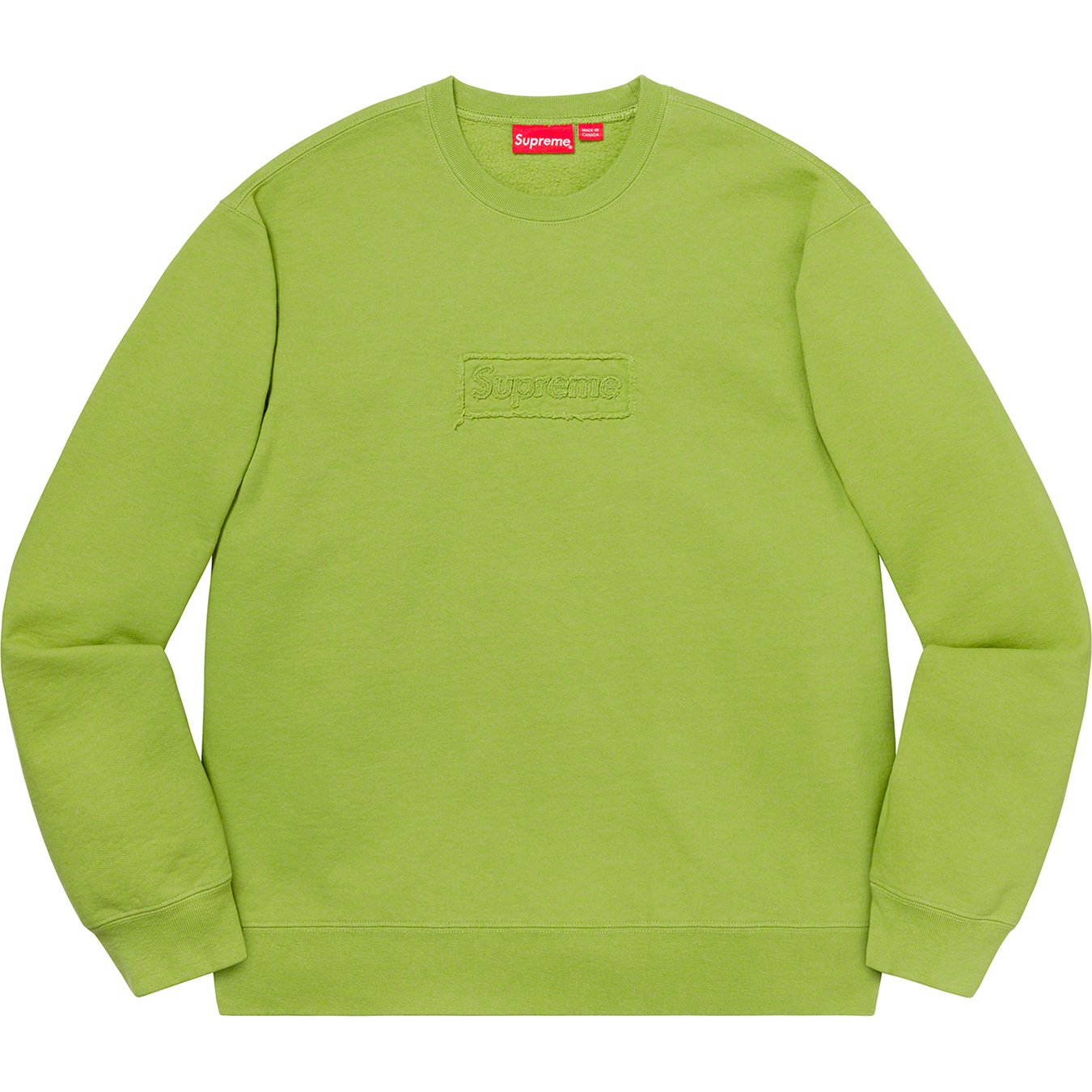 supreme Cutout Logo Crewneck/size S