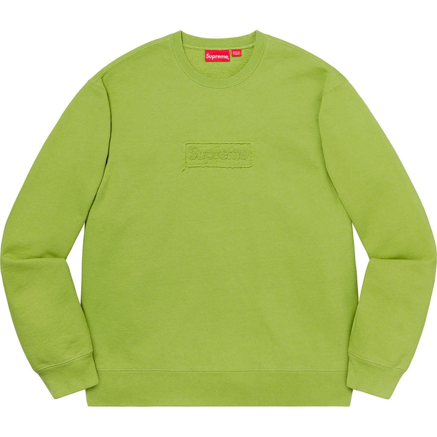 supreme Cutout Logo Crewneck M-