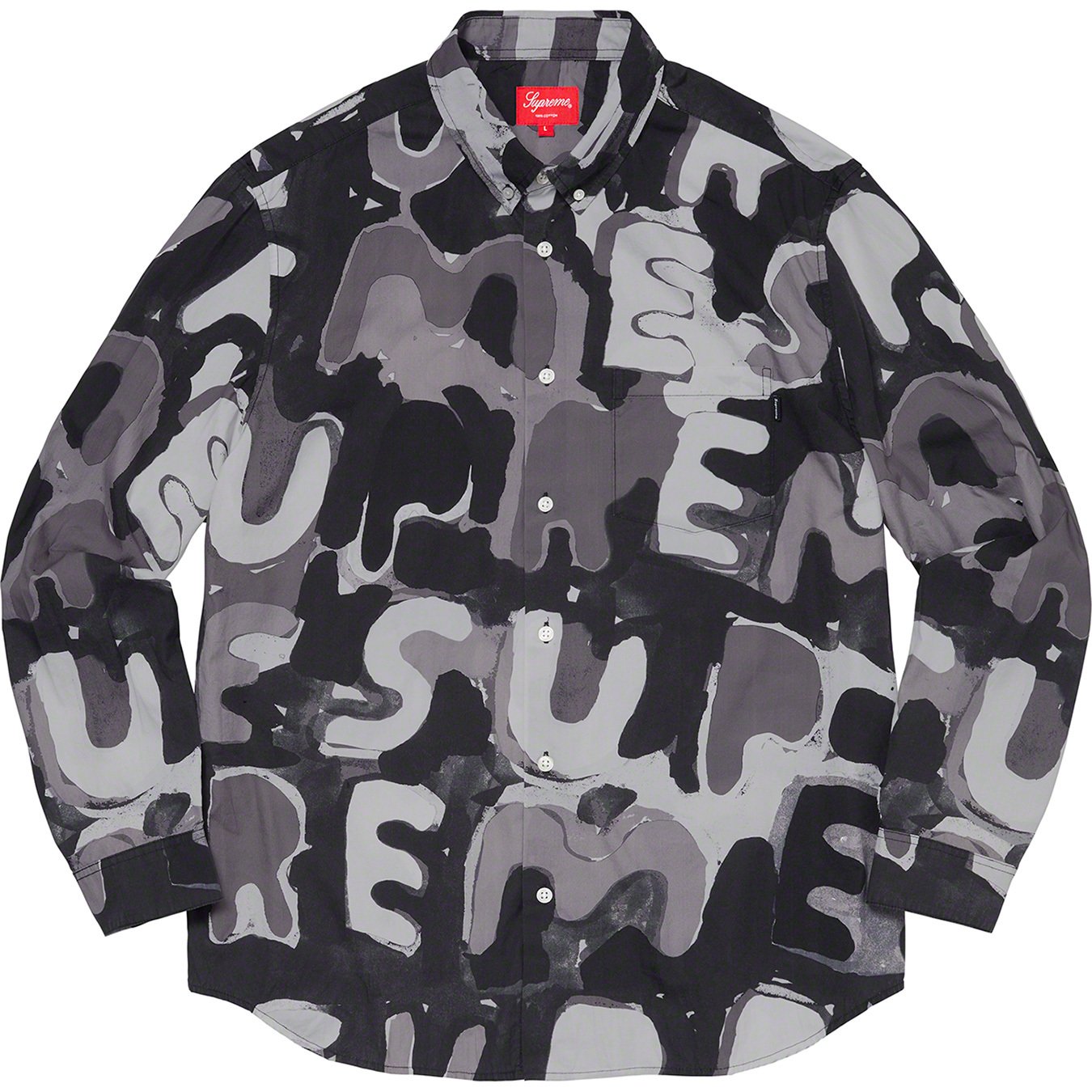 Painted Logo Shirt - spring summer 2020 - Supreme