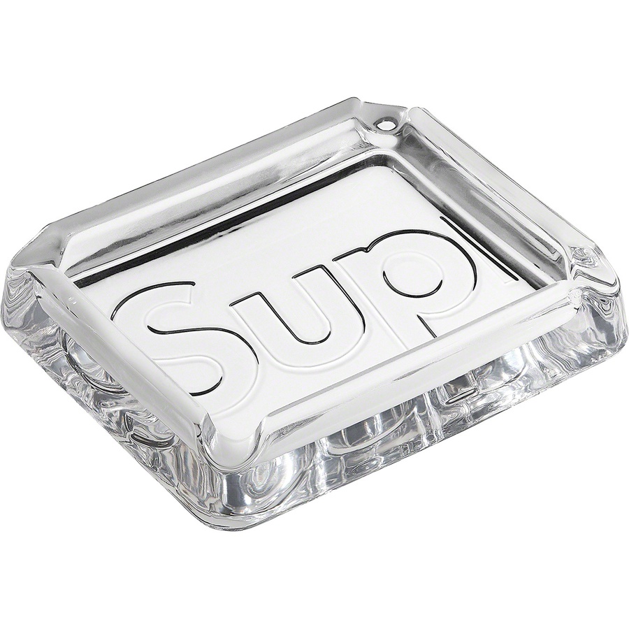 Details on Debossed Glass Ashtray Clear from spring summer
                                                    2020 (Price is $30)