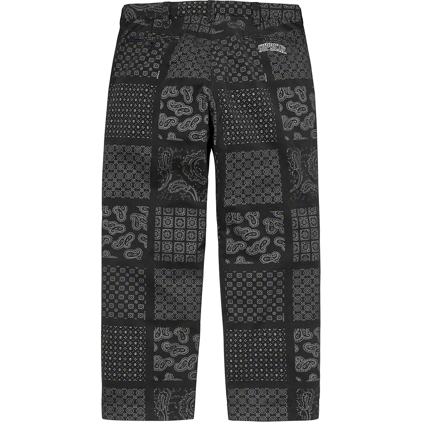 Paisley Grid Chino Pant - spring summer 2020 - Supreme