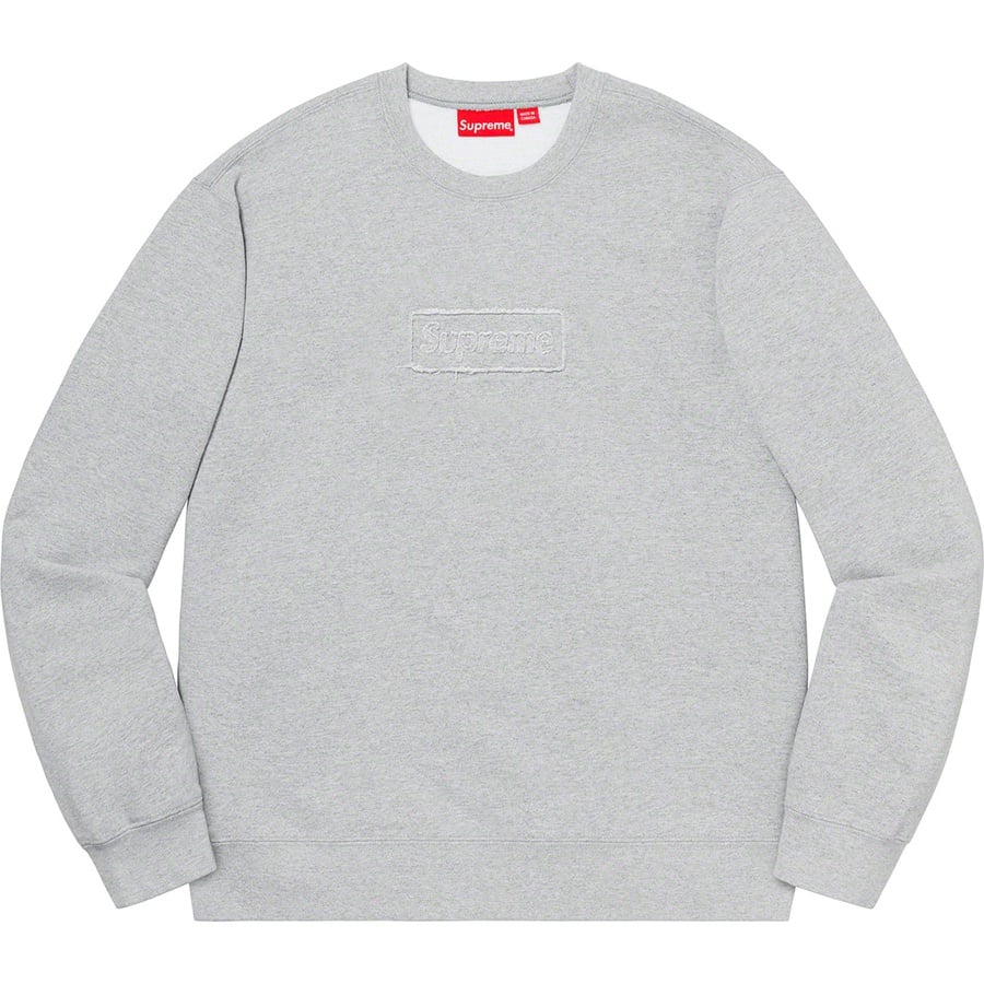 Cutout Logo Crewneck - spring summer 2020 - Supreme