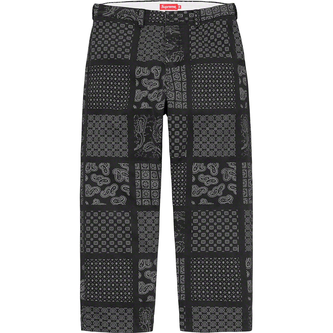 Paisley Grid Chino Pant - spring summer 2020 - Supreme