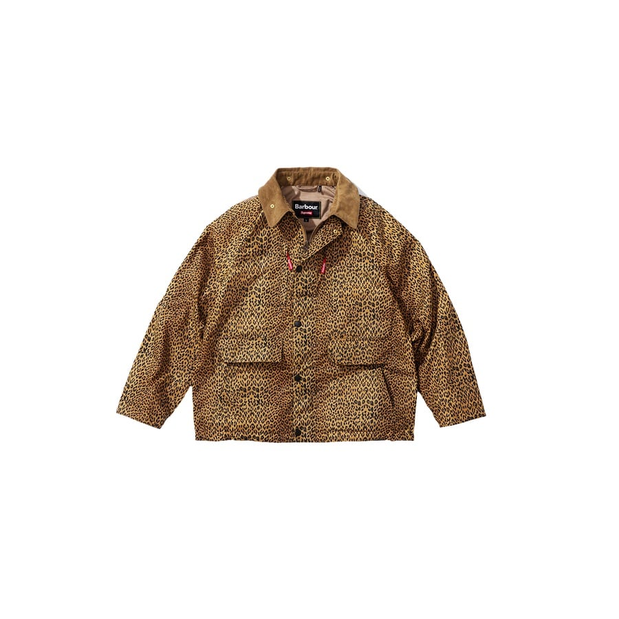 Details on Supreme Barbour Lightweight Waxed Cotton Field Jacket  from spring summer 2020 (Price is $498)