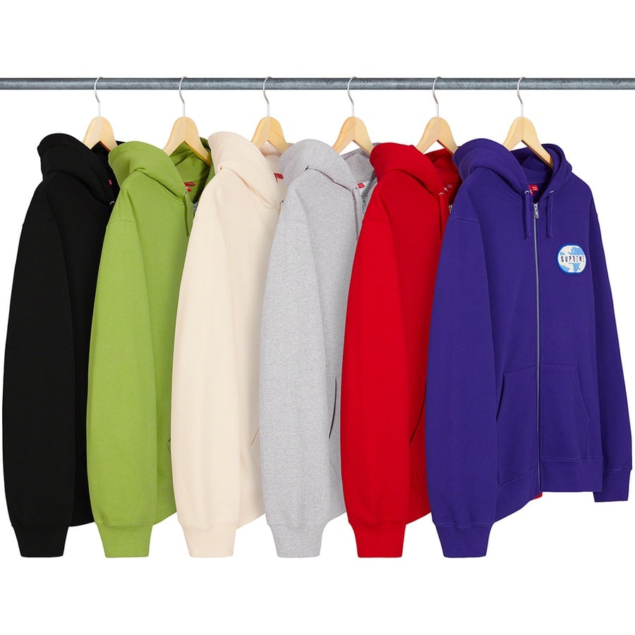 Supreme World Famous Zip Up Hooded Sweatshirt releasing on Week 11 for spring summer 2020