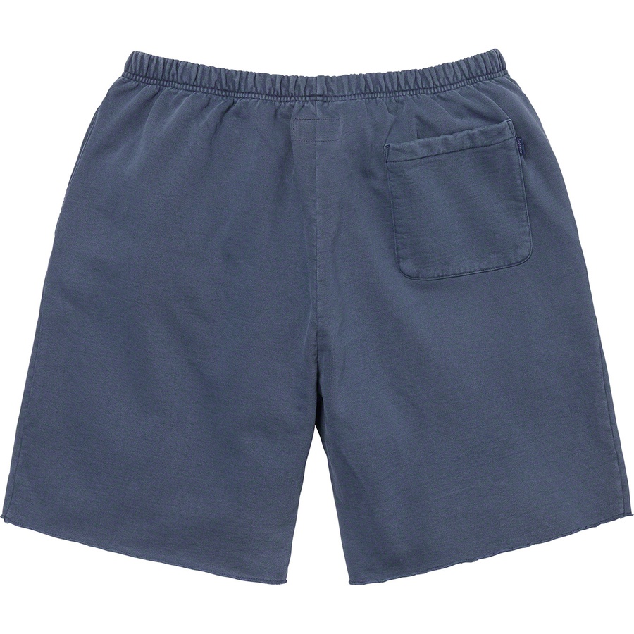 Details on Overdyed Sweatshort Navy from spring summer
                                                    2020 (Price is $118)
