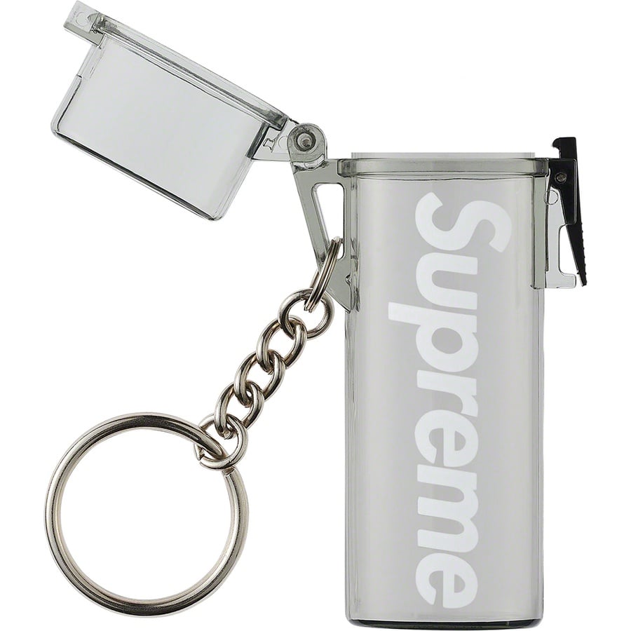 Supreme Waterproof Lighter Case Keychain (SS20) - Smoke - $8