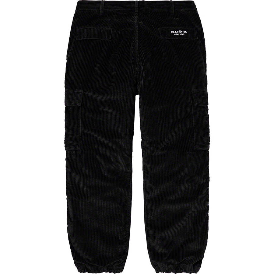 Details on Wide Wale Corduroy Cargo Pant Black from spring summer
                                                    2020 (Price is $188)