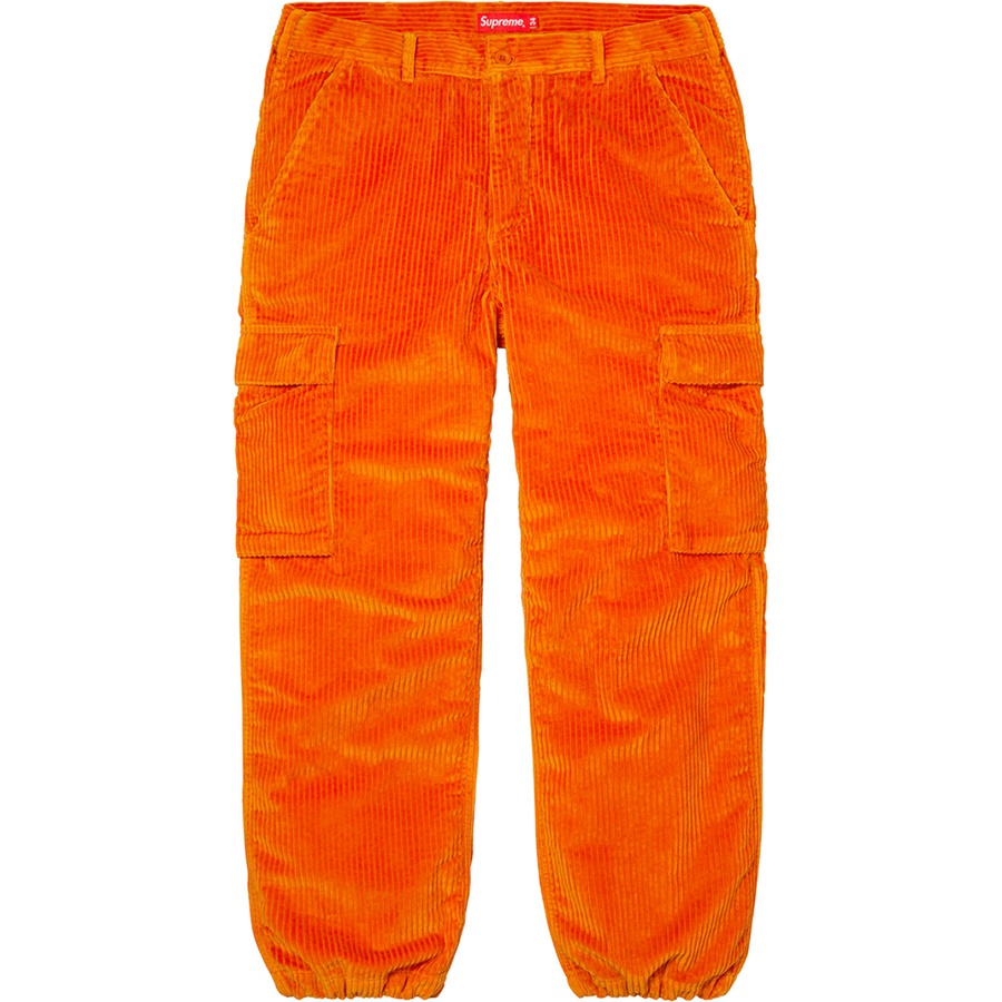 Details on Wide Wale Corduroy Cargo Pant Orange from spring summer
                                                    2020 (Price is $188)
