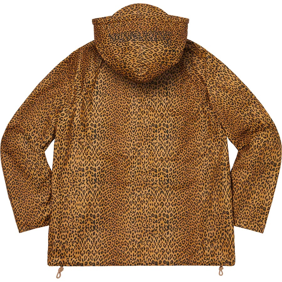 Details on Supreme Barbour Lightweight Waxed Cotton Field Jacket Leopard from spring summer
                                                    2020 (Price is $498)