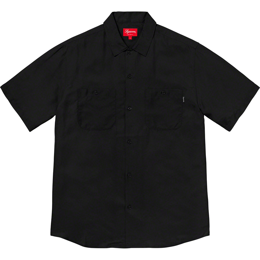 Details on Silk S S Work Shirt Black from spring summer
                                                    2020 (Price is $158)