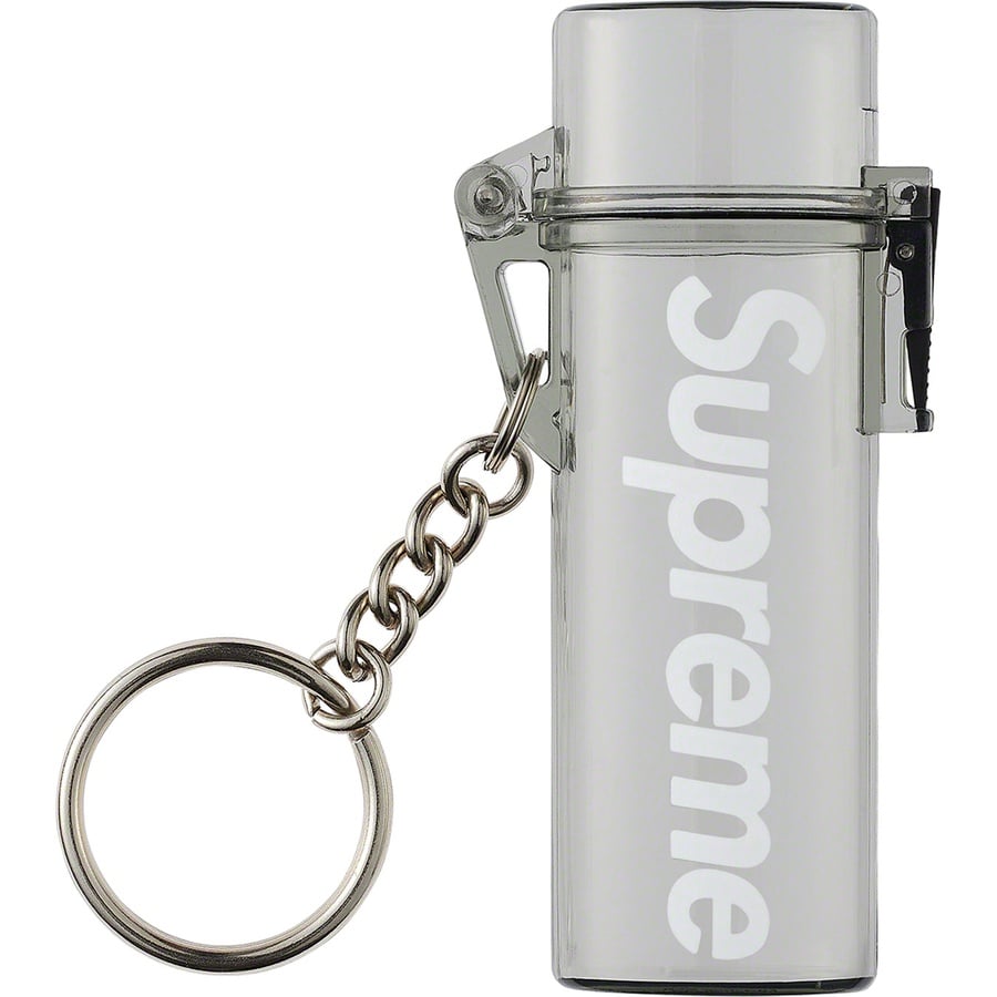 Supreme Waterproof Lighter Case Keychain (SS20) - Smoke - $8