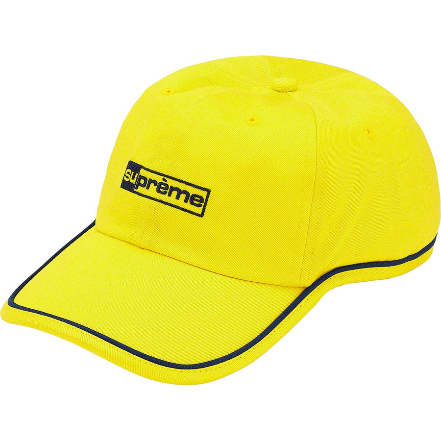 Details on Piping 6-Panel Bright Yellow from spring summer
                                                    2020 (Price is $48)