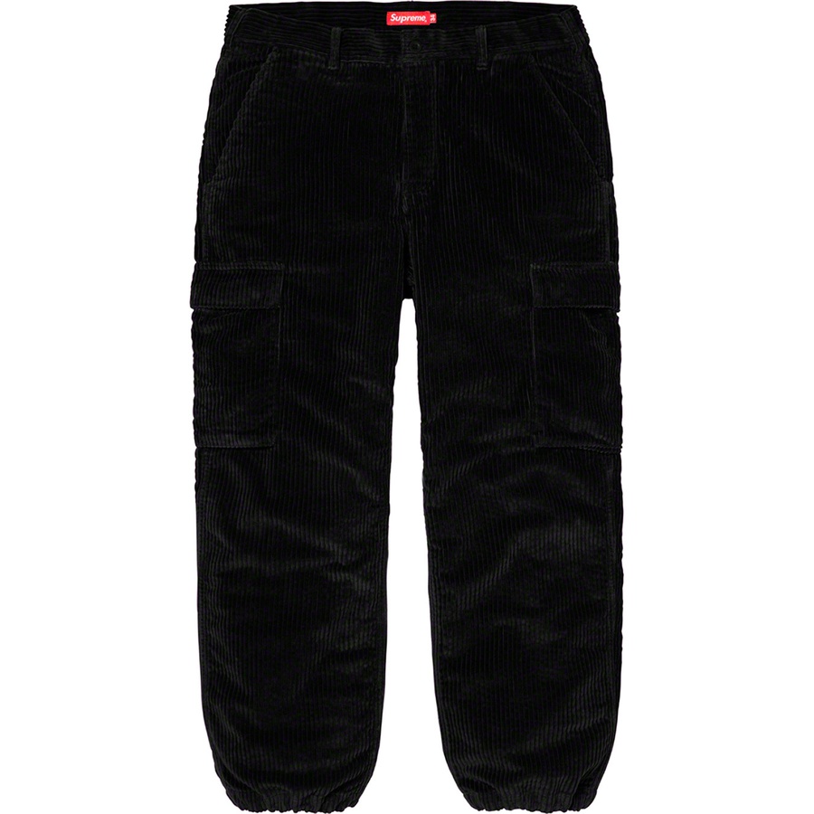 Details on Wide Wale Corduroy Cargo Pant Black from spring summer
                                                    2020 (Price is $188)