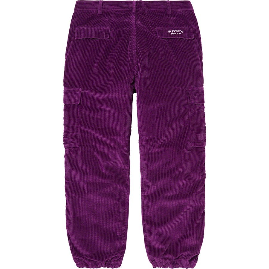 Details on Wide Wale Corduroy Cargo Pant Purple from spring summer
                                                    2020 (Price is $188)