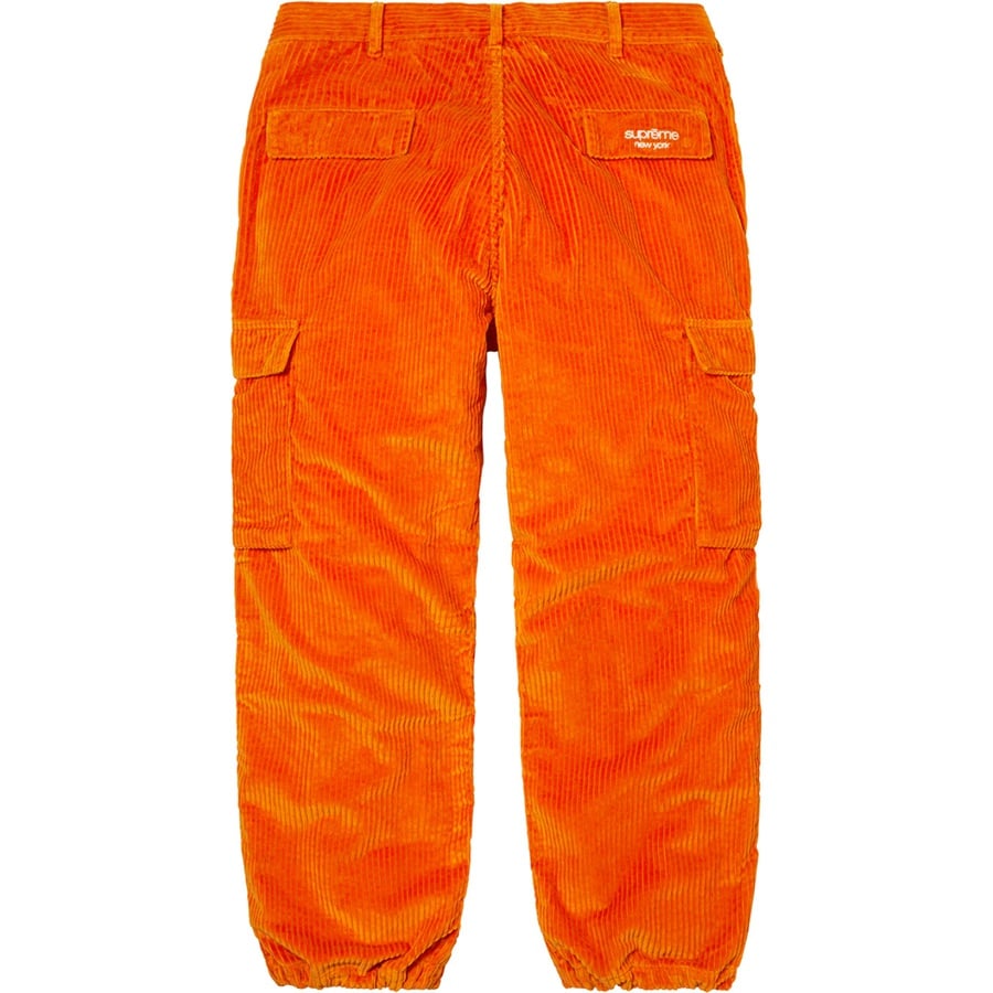 Details on Wide Wale Corduroy Cargo Pant Orange from spring summer
                                                    2020 (Price is $188)