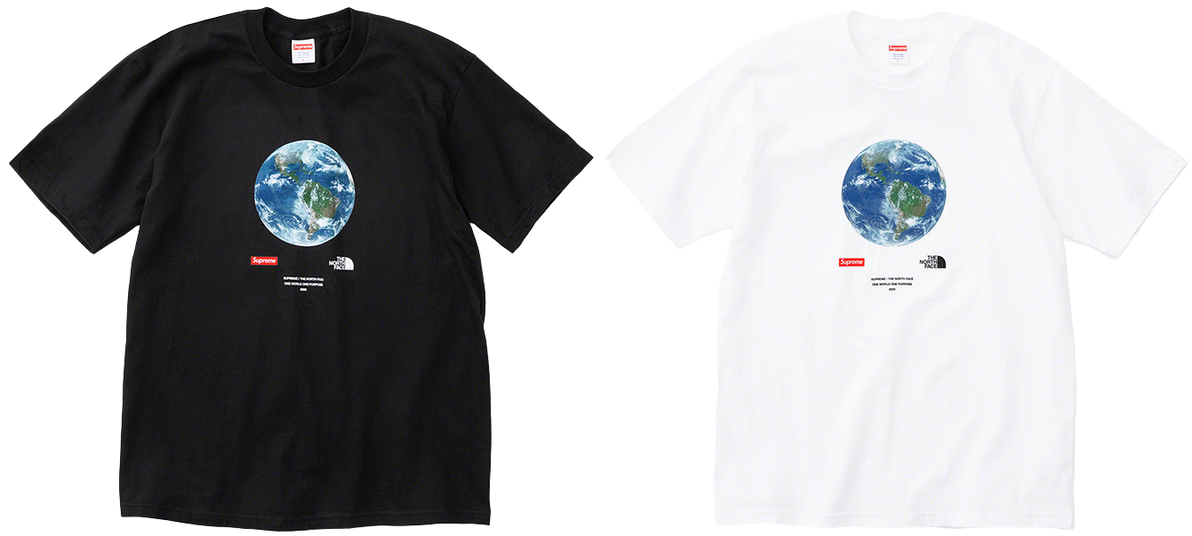 The North Face One World Tee - spring summer 2020 - Supreme