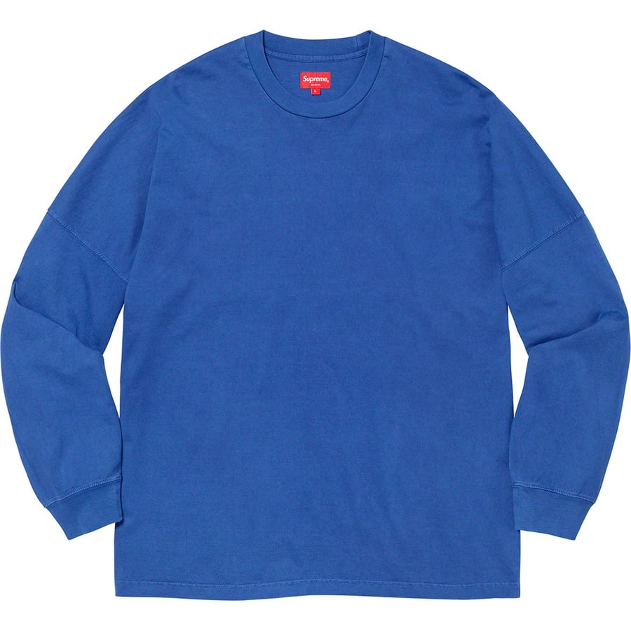 Details on Overdyed L S Top Royal from spring summer
                                                    2020 (Price is $88)