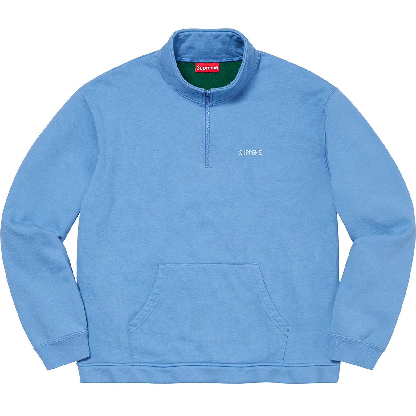 Cross Half Zip Sweatshirt - spring summer 2020 - Supreme