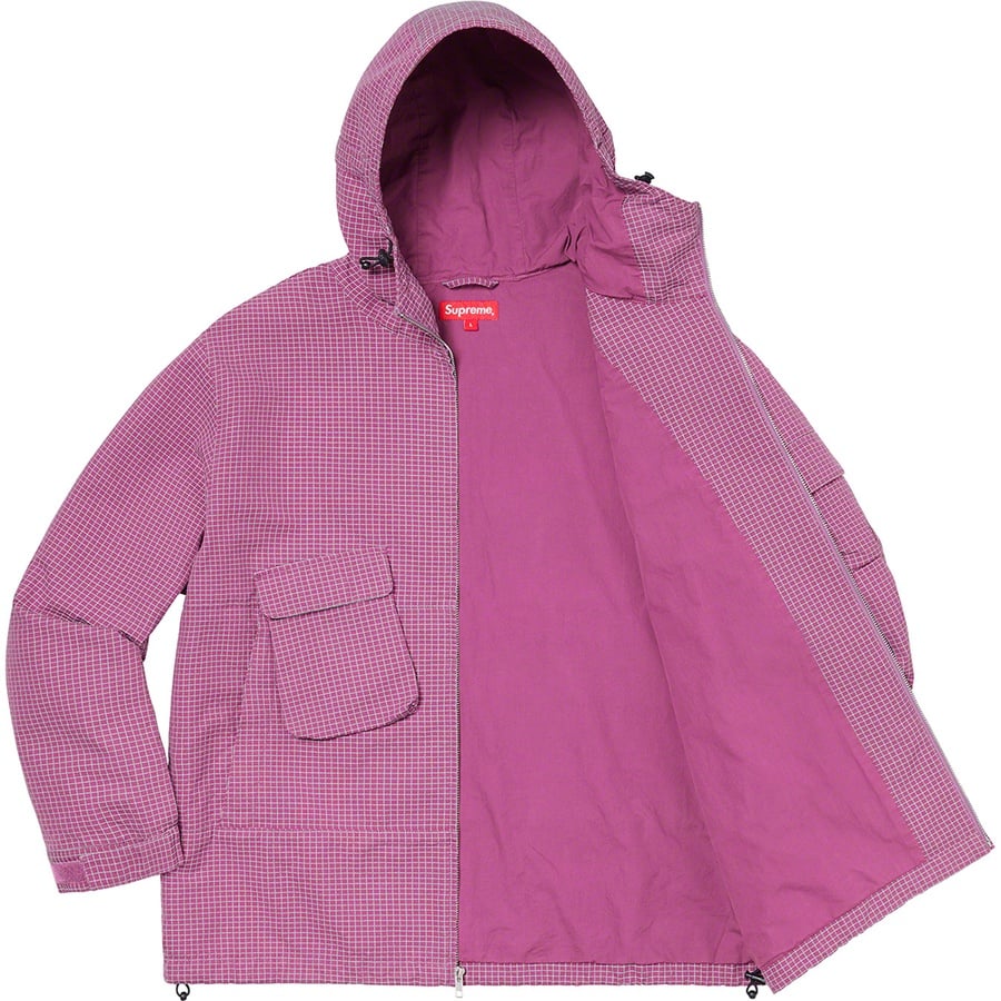 Details on Ripstop Utility Jacket Light Purple from spring summer
                                                    2020 (Price is $248)