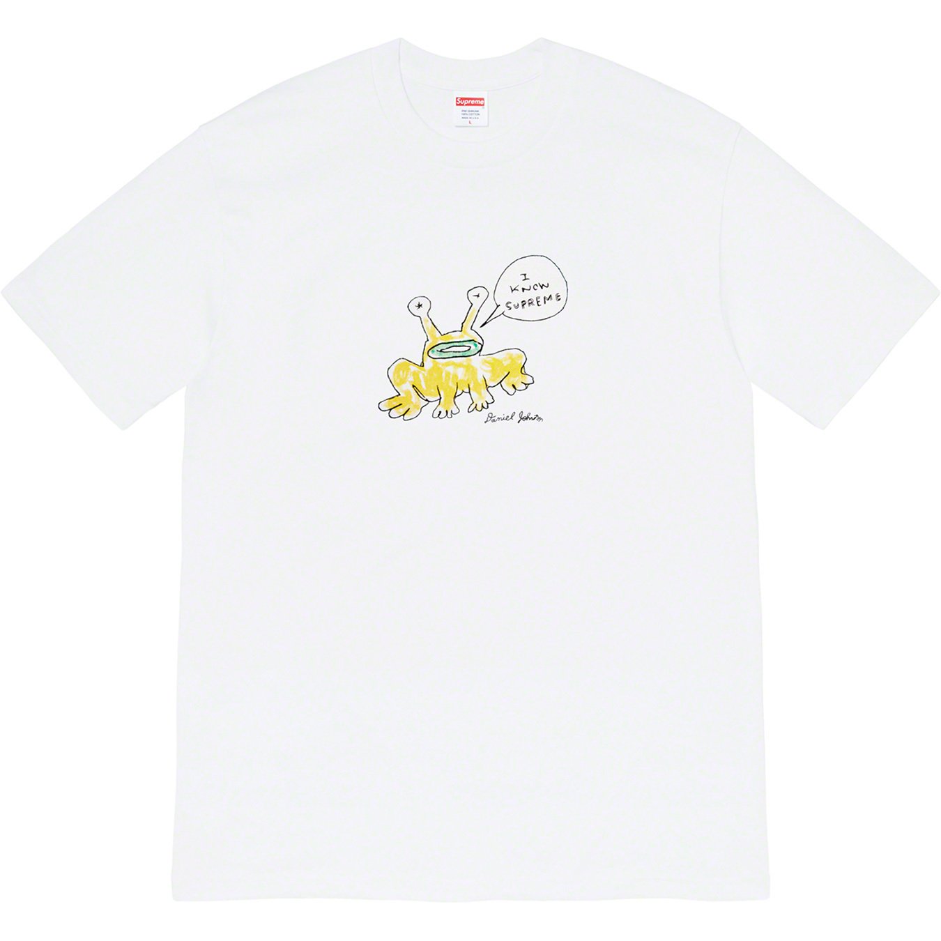 Daniel Johnston Frog Tee - spring summer 2020 - Supreme