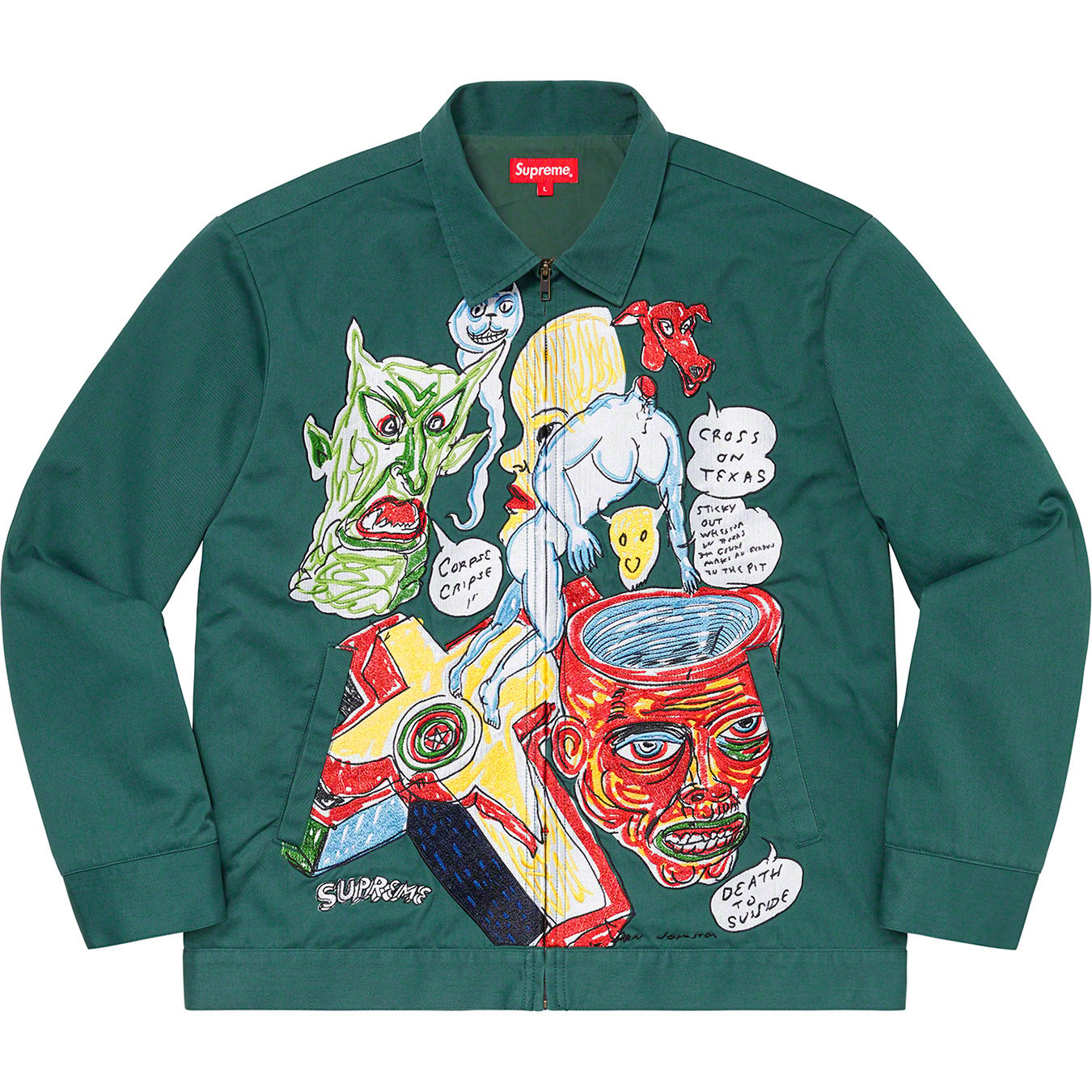 supreme Daniel Johnston jacket-