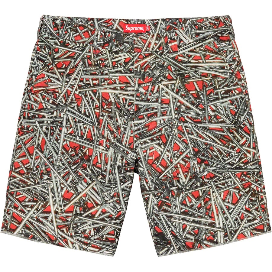 Details on Nails Work Short Red from spring summer
                                                    2020 (Price is $128)