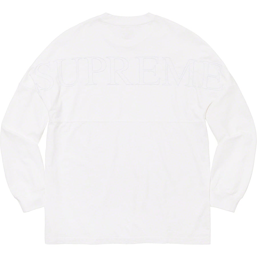 Details on Overdyed L S Top White from spring summer
                                                    2020 (Price is $88)