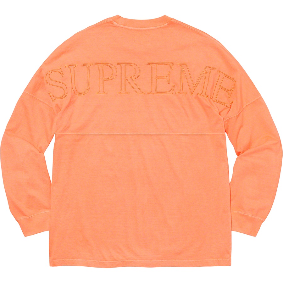 Details on Overdyed L S Top Bright Peach from spring summer
                                                    2020 (Price is $88)