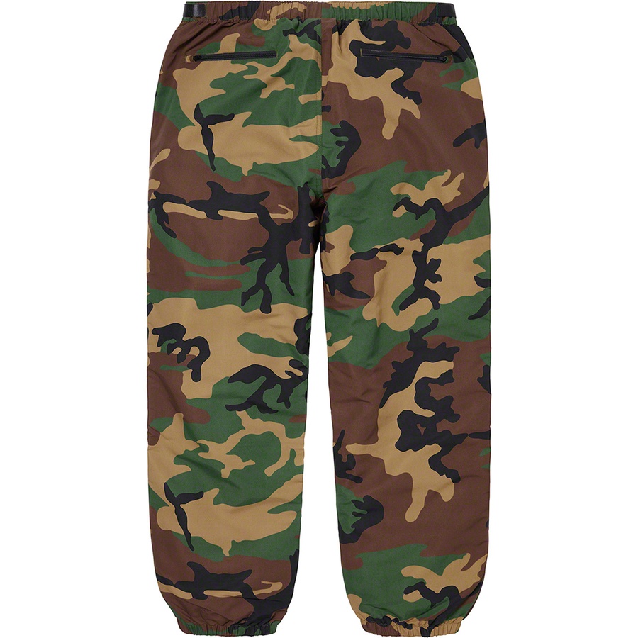 Details on Utility Belted Pant Woodland Camo from spring summer
                                                    2020 (Price is $128)