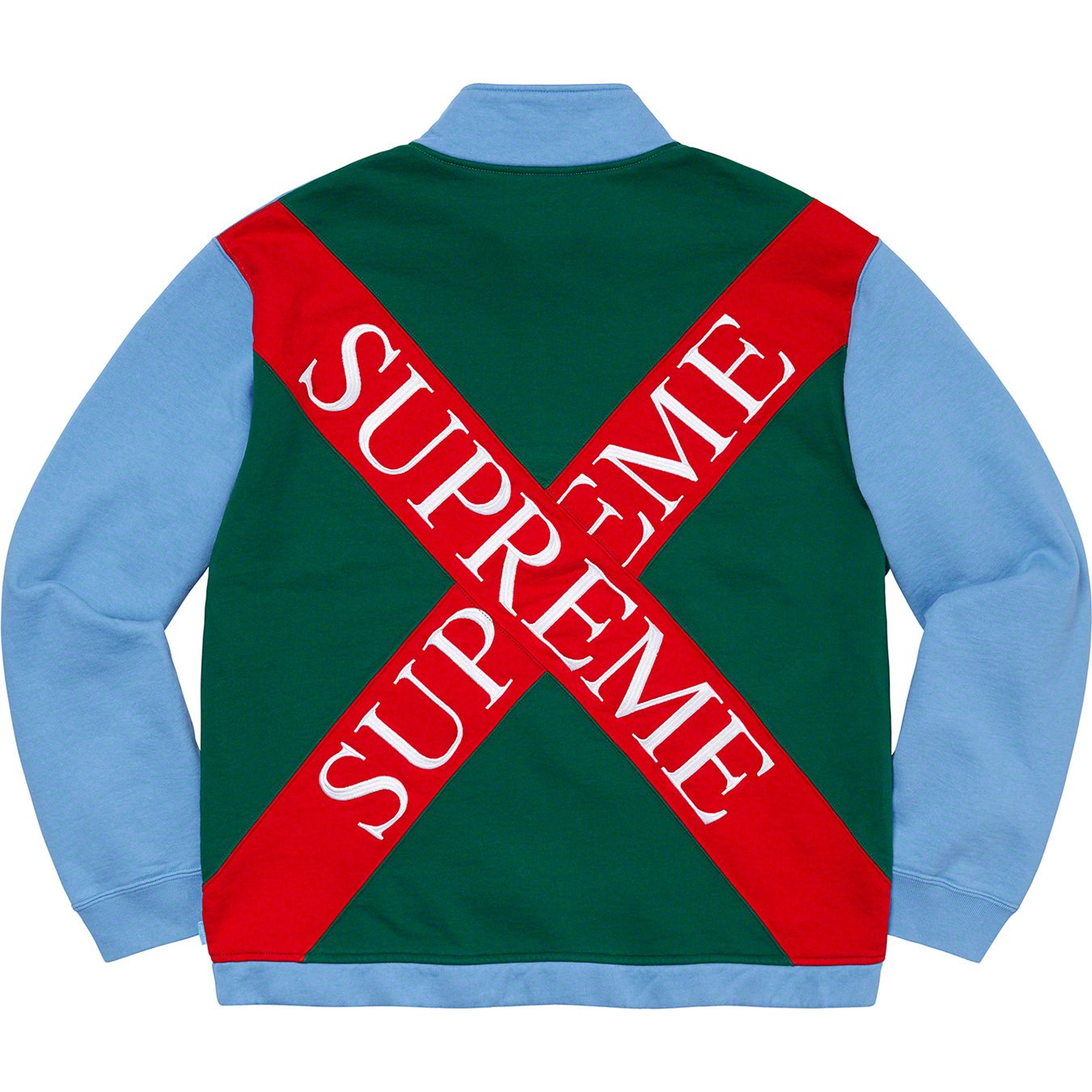 Cross Half Zip Sweatshirt - spring summer 2020 - Supreme