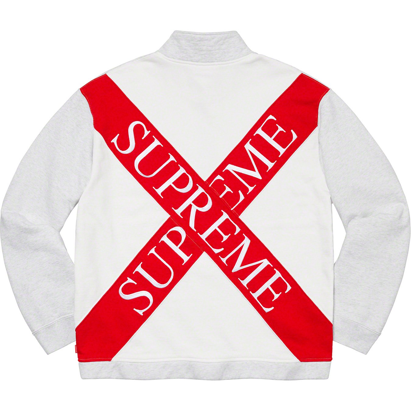 Cross Half Zip Sweatshirt - Supreme Community