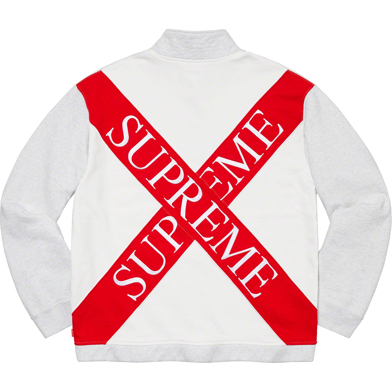 Cross Half Zip Sweatshirt - spring summer 2020 - Supreme