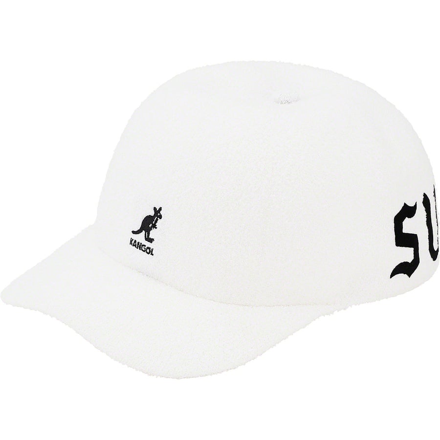 Details on Supreme Kangol Bermuda Spacecap White from spring summer
                                                    2020 (Price is $60)