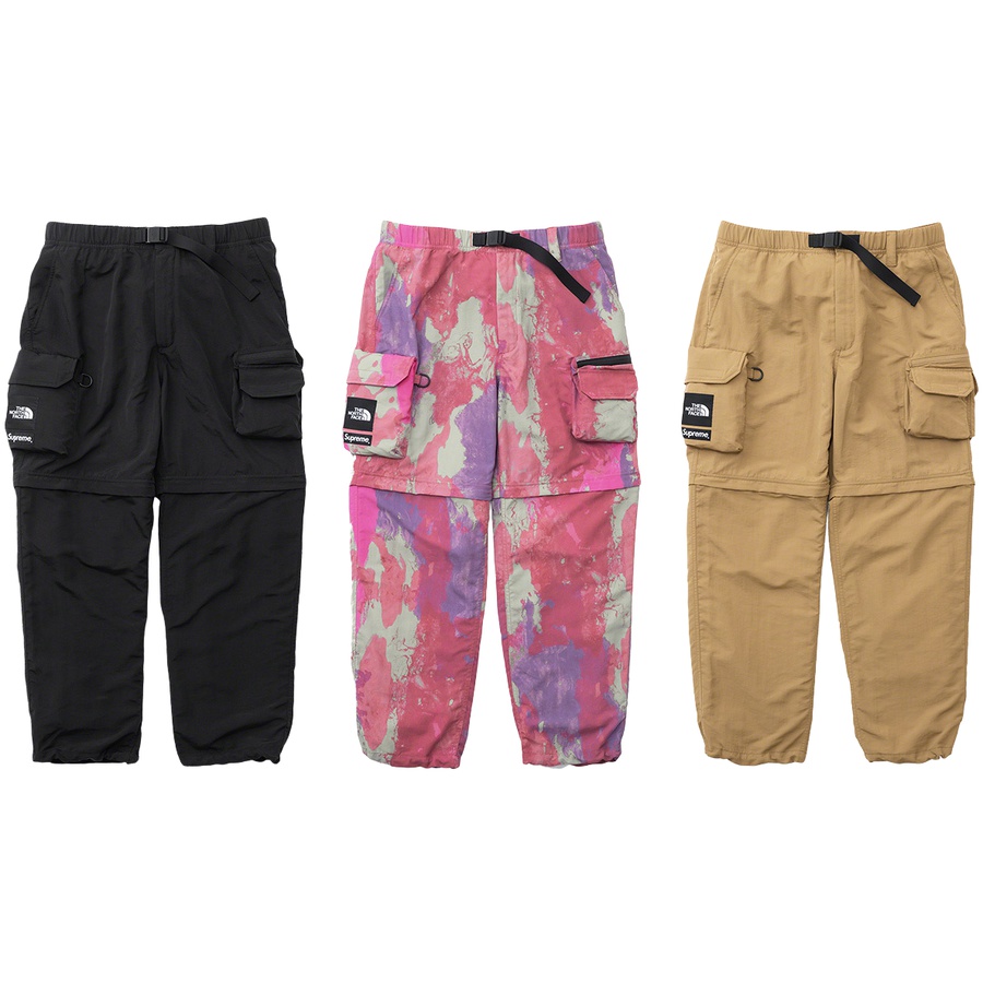 Details on Supreme The North Face Belted Cargo Pant from spring summer 2020 (Price is $198)