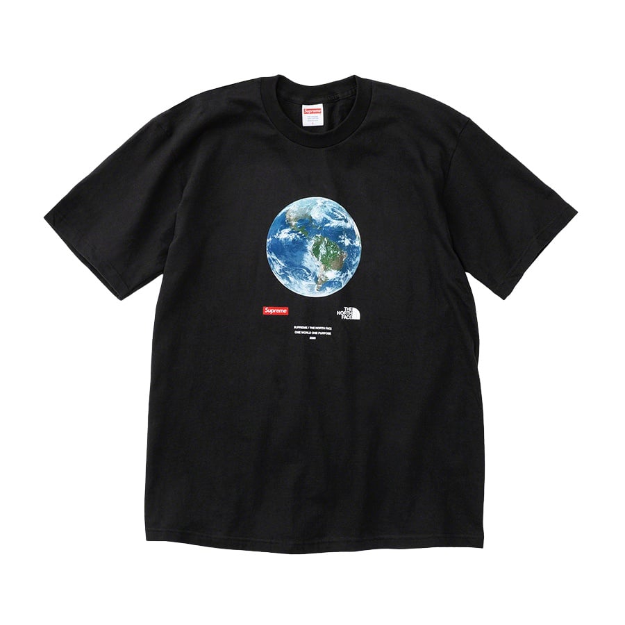 Details on Supreme The North Face One World Tee tnfw13cargp1vest1tee12 from spring summer
                                                    2020 (Price is $54)